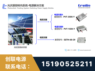 武穴-光伏跟踪转向系统-电源解决方案